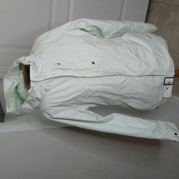 Burton Women's Dryride Hooded Jacket in Mint Green Size Large - Picture 2 of 12